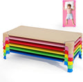 Giantex Stackable Daycare Cots for Sleeping - Space-Saving Nap Cots