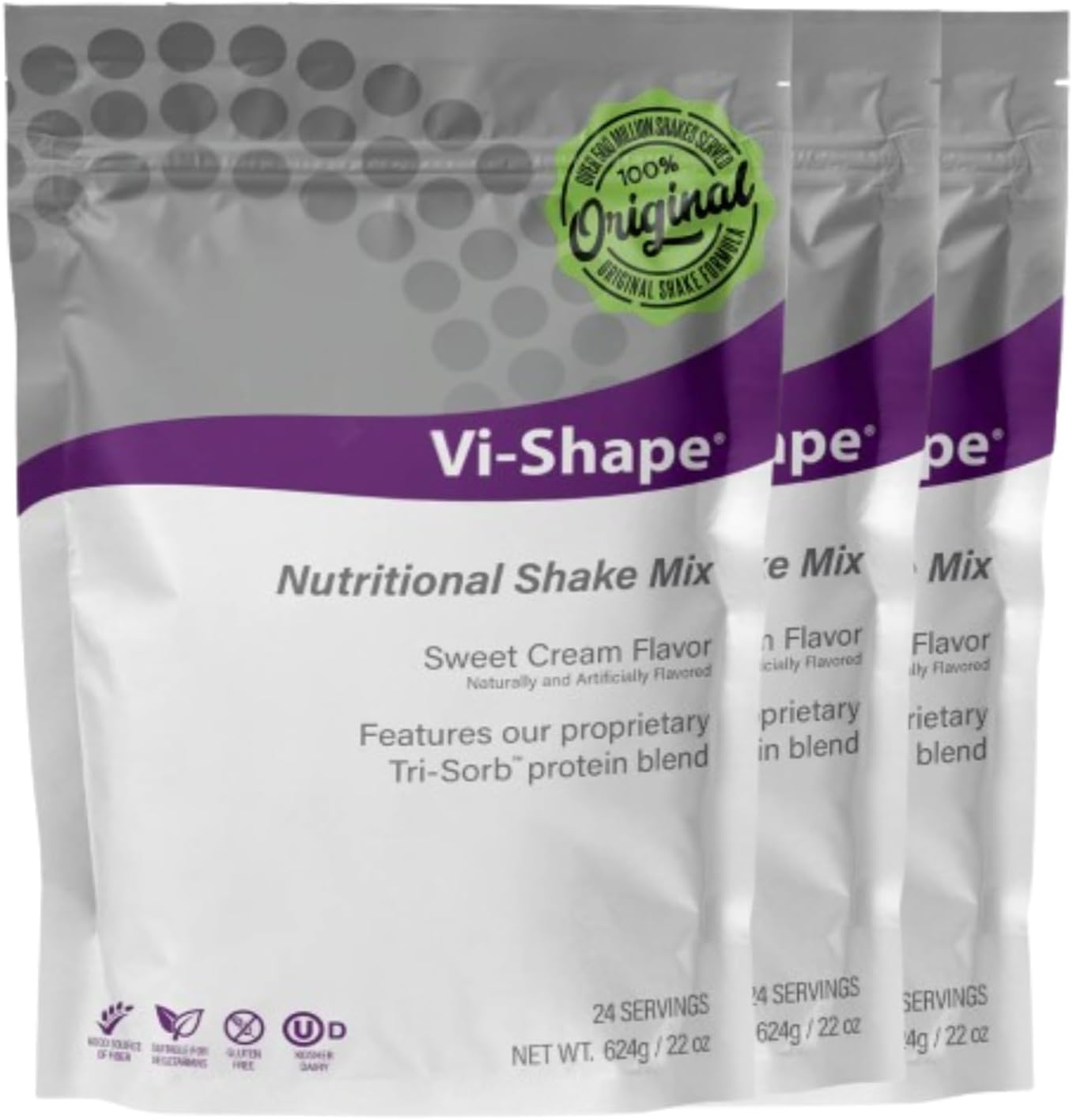 Vi Shape Nutritional Shake Mix Sweet Cream Flavor for Health