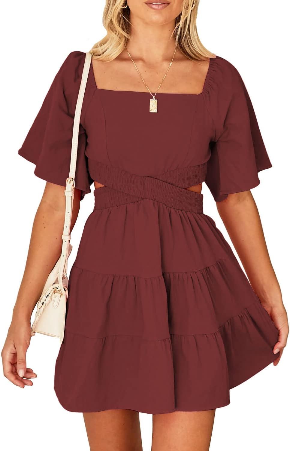 Shy Velvet Women's Summer Dress for Casual and Party Wear