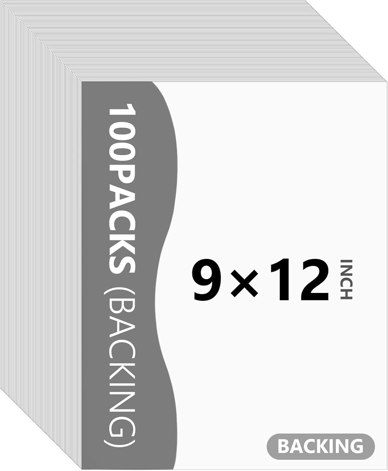 Somime 100 Pack Backing Boards for Art Prints and Photos