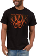 Cleveland Browns Spotlight Short Sleeve Fan Shirt - Comfortable Game