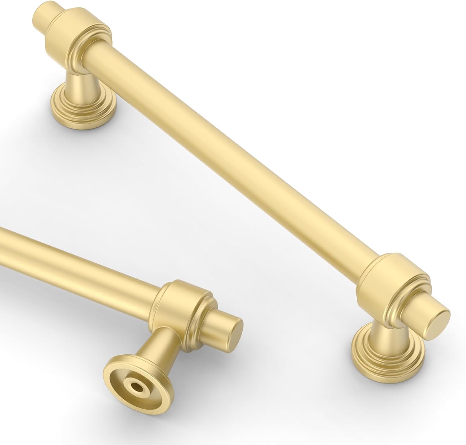 Brushed Gold Kitchen Cabinet Handles for Stylish Upgrades
