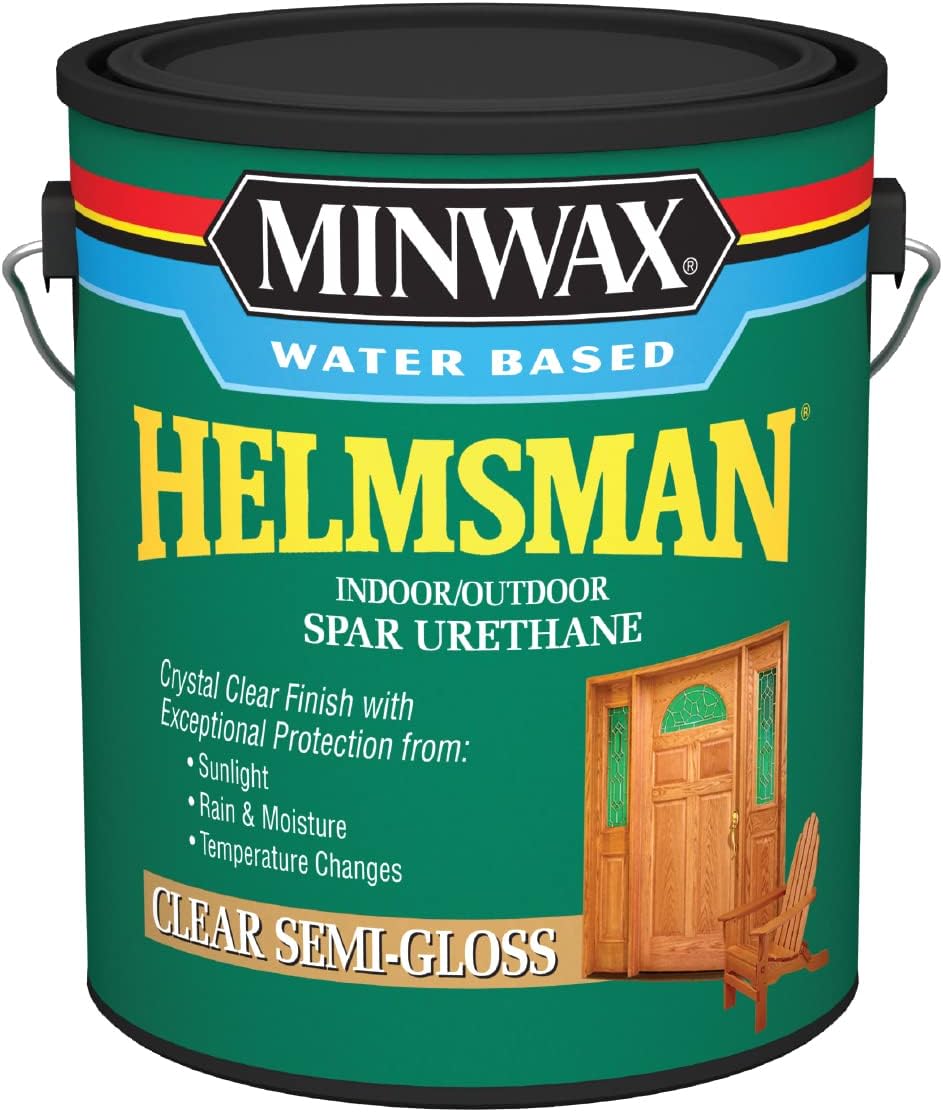 Minwax Water Based Helmsman Spar Urethane for Wood Protection