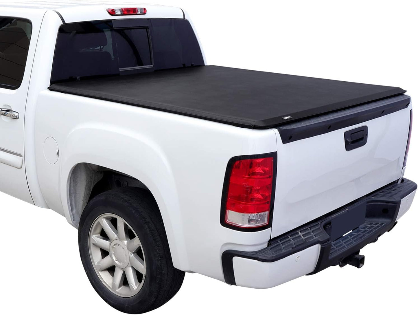 Soft Roll-Up Truck Bed Tonneau Cover for Chevy Silverado & GMC