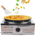 Commercial Crepe Maker w/ Adjustable Temp - Perfect Pancakes & Crispy Bacon!