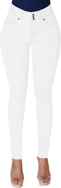 roswear Womens High Waisted Stretchy Skinny Curvy Jeans - Tummy Made