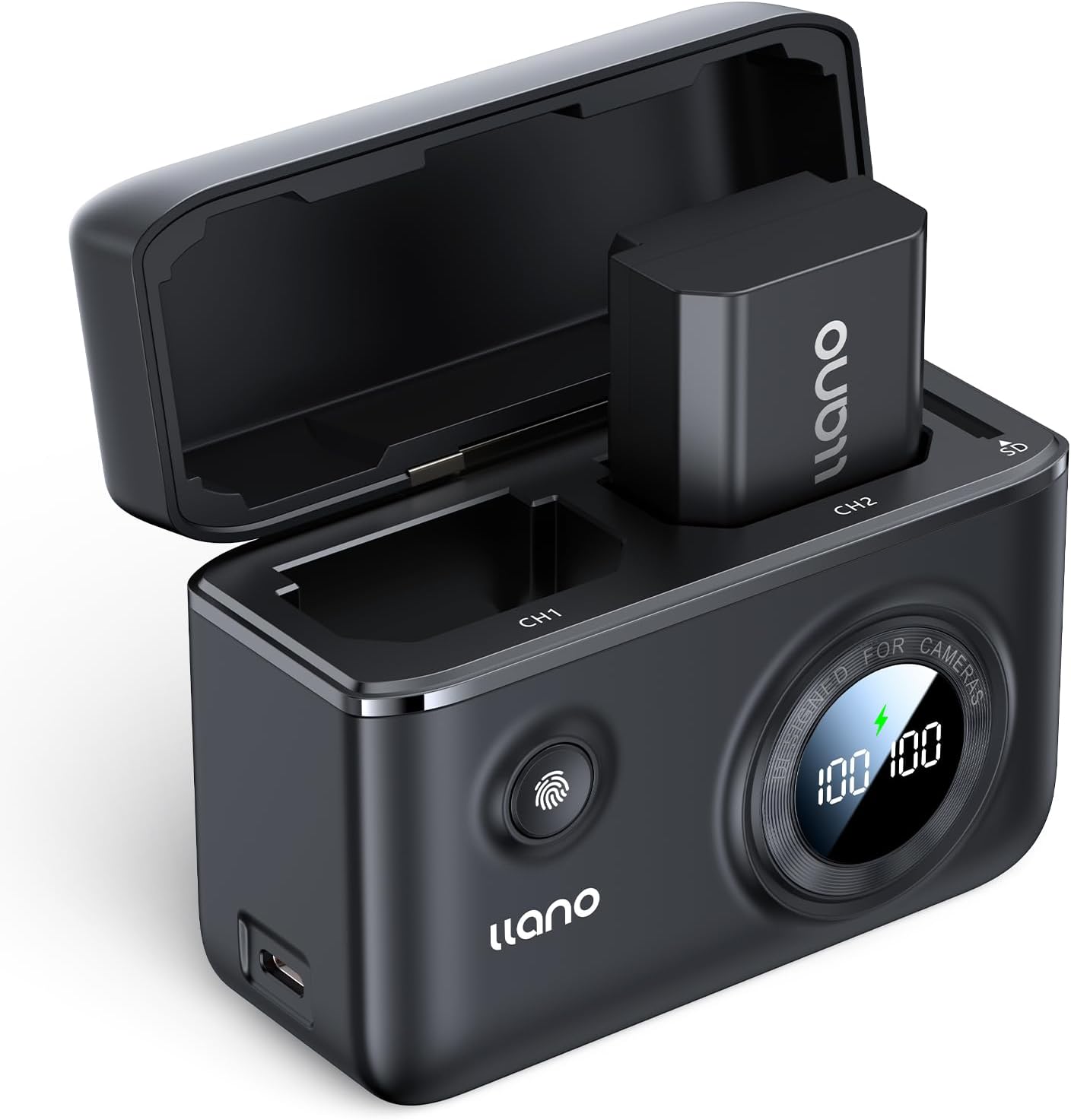 NP-FZ100 Battery Fast Dual Charger for Sony Cameras - llano