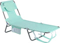 SUNNYFEEL Beach Lounge Chair Reclining Backpack Beach Lounger - Lay