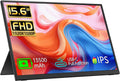 Portable Monitor 15.6 in FHD 1080p - Battery Powered Travel Display