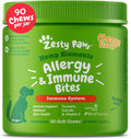 Zesty Paws Dog Allergy Relief - Omega 3 Probiotics Soft Chews