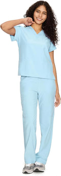 COZYFIT Scrubs for Women Set Medical Uniform - Comfortable 9-Pocket 1