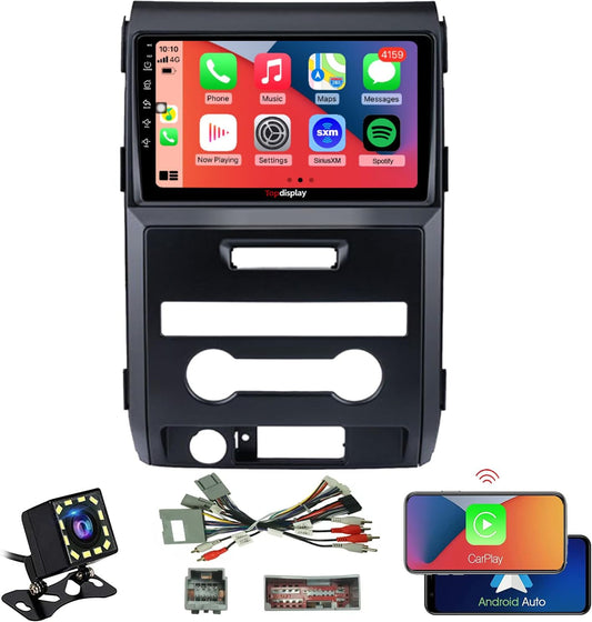 Ford F150 Radio Upgrade 2013 2014 with QLED Touch Screen
