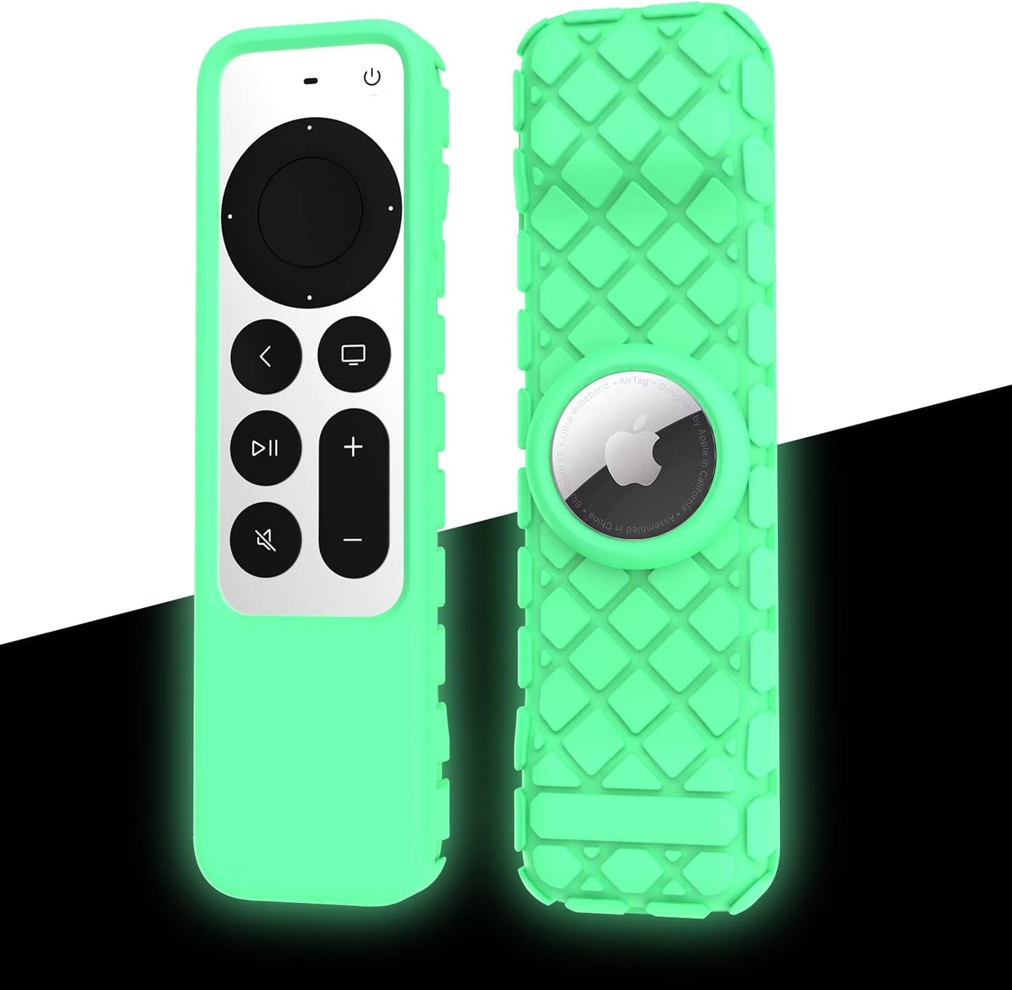2021 Glow-in-Dark Anti-Slip Siri Remote Case by RubRab