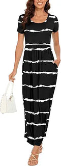 HAOMEILI Women's Casual Maxi Dresses with Pockets for All Occasions