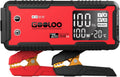 GOOLOO GT4000 Car Jump Starter 4000A - Winter-Ready Power