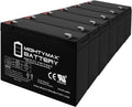 ML12-6F2 6V 12AH SLA AGM Battery Pack of 6 - Reliable Backup Power