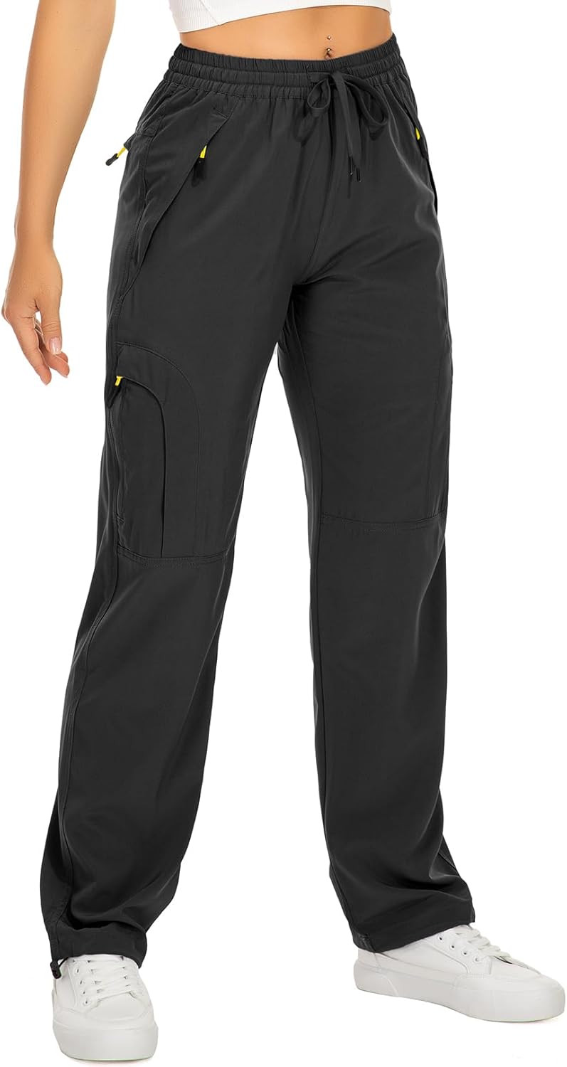 Womens Hiking Pants Quick Dry Lightweight Travel Cargo Pants