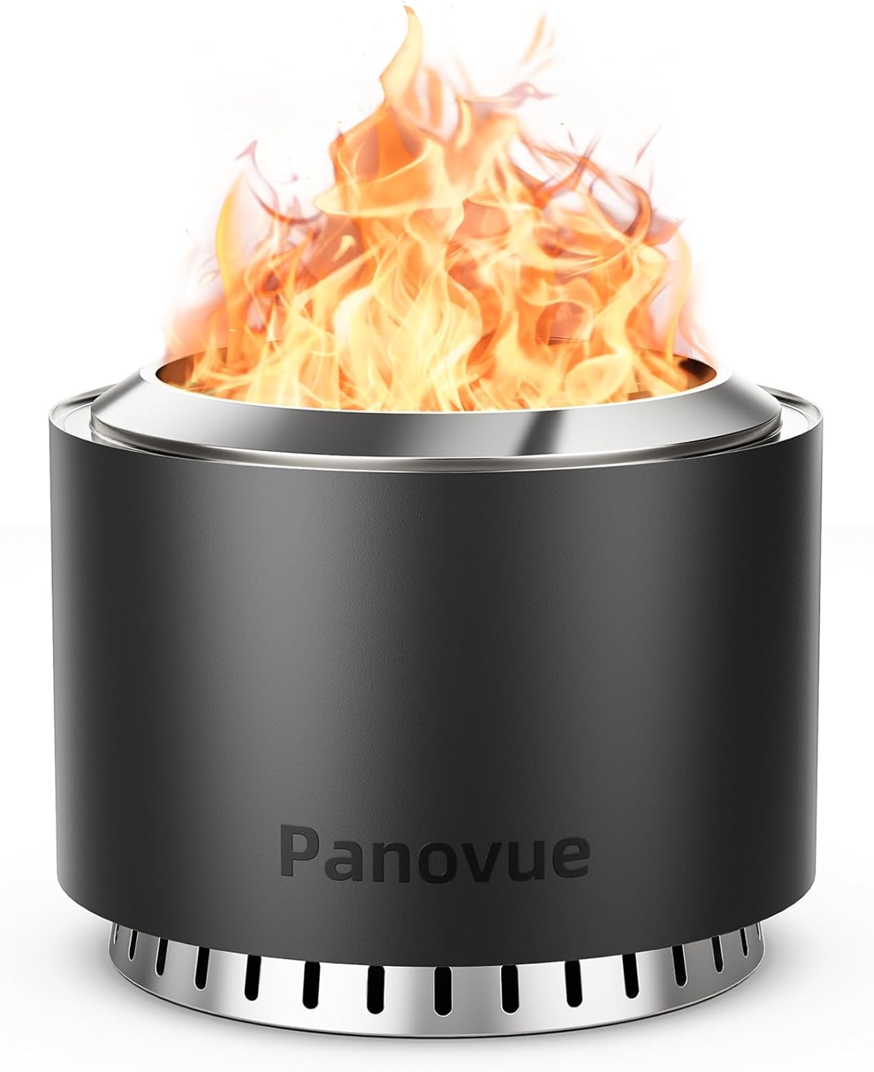 22 inch Smokeless Fire Pit for Camping and Bonfire Gatherings