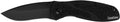 Kershaw Blur Black Pocketknife (1670BLK) - Reliable EDC Knife