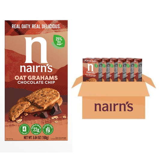 Nairn's Gluten-Free Chocolate Chip Oat Grahams - Healthy Snack