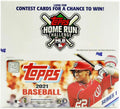 2021 Topps Series 1 Baseball 24-Pack Box - 70th Anniversary