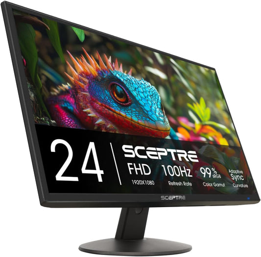 Sceptre 24-inch Gaming Monitor with 100Hz Refresh Rate
