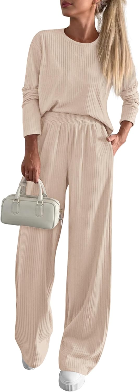 KIRUNDO Fall 2 Piece Lounge Sets for Women - Cozy and Stylish