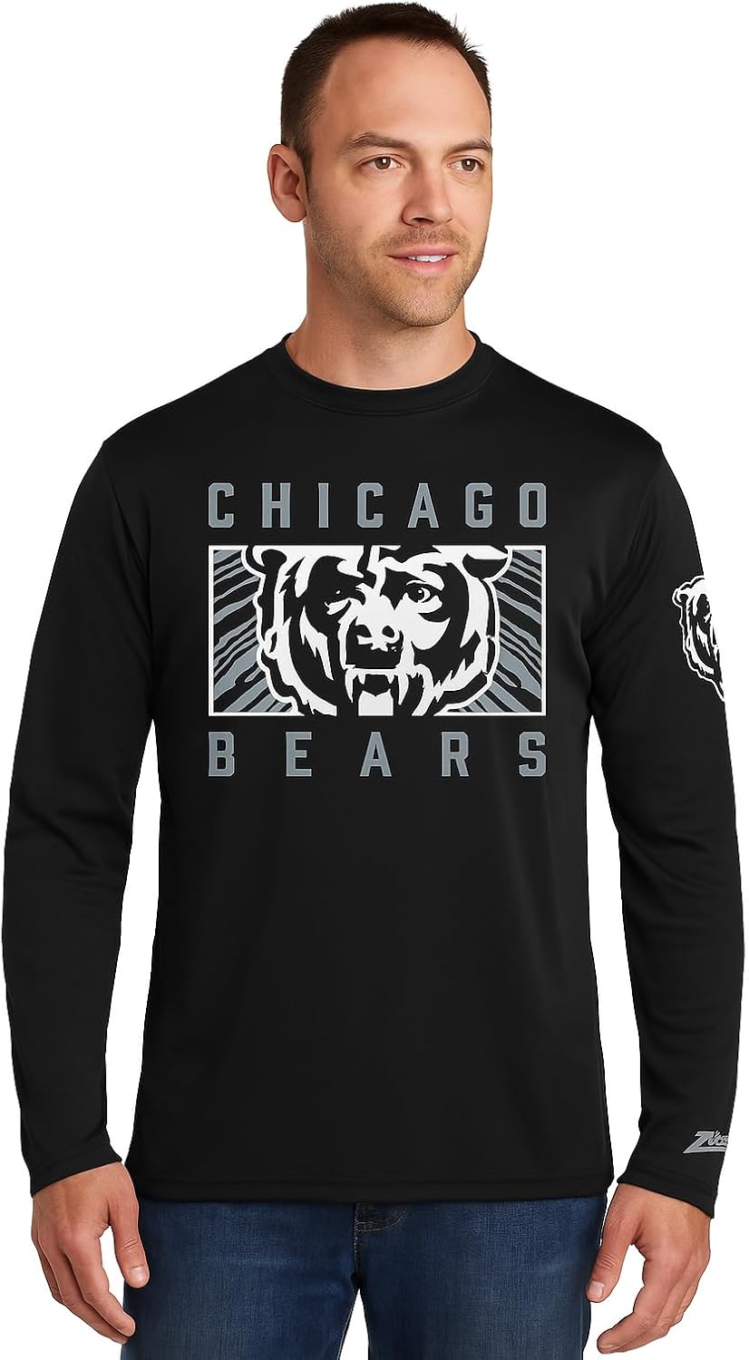 NFL Men's Long Sleeve Team Graphic T-Shirt for Ultimate Fans