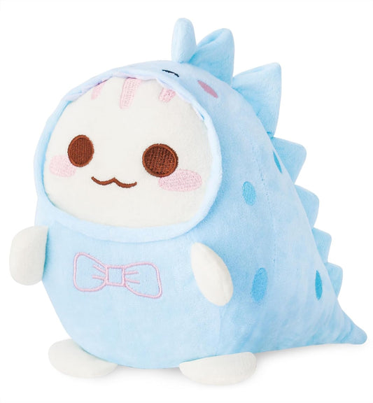 8 Cat Dinosaur Plush - Soft Kawaii Gift for Kids