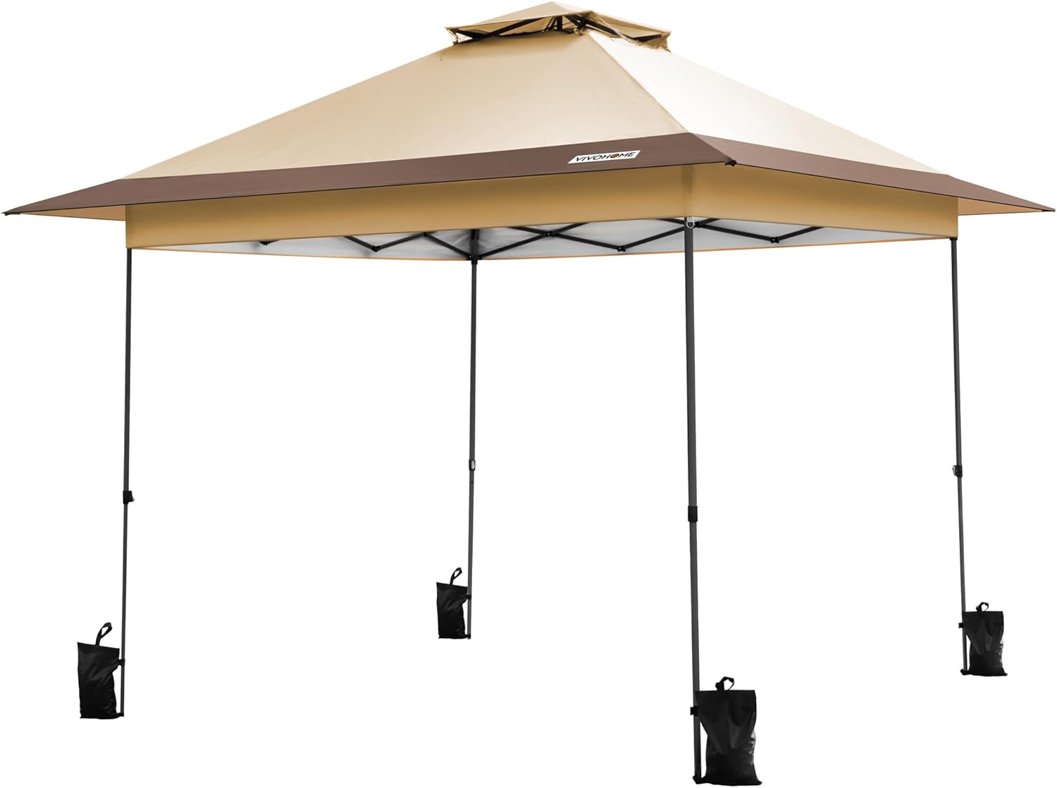 VIVOHOME 10x10ft Pop Up Canopy Tent for Outdoor Events
