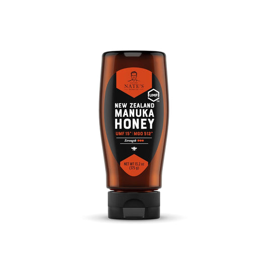 Nate's Raw Manuka Honey MGO 512+ | Pure Wellness in a Bottle