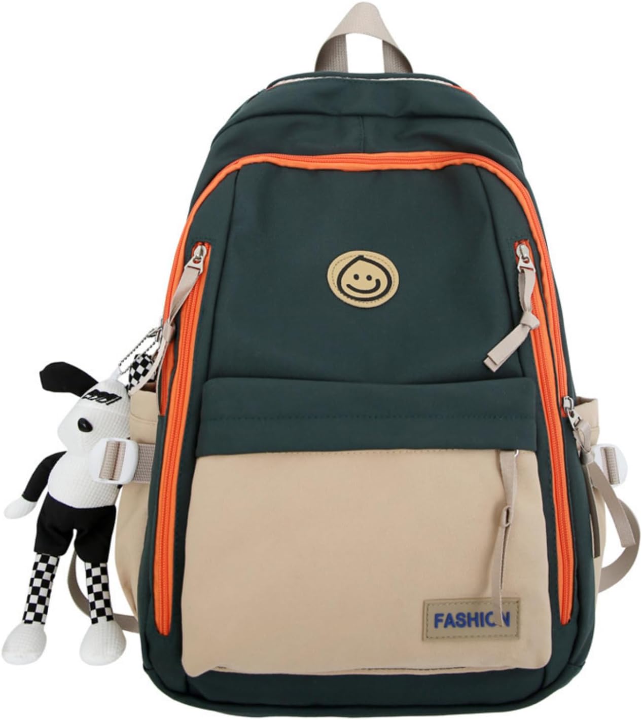 Kawaii Backpack with Cute Accessories for Travel and Daily Use