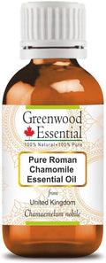 Skin and Hair Care with Pure Roman Chamomile Essential Oil
