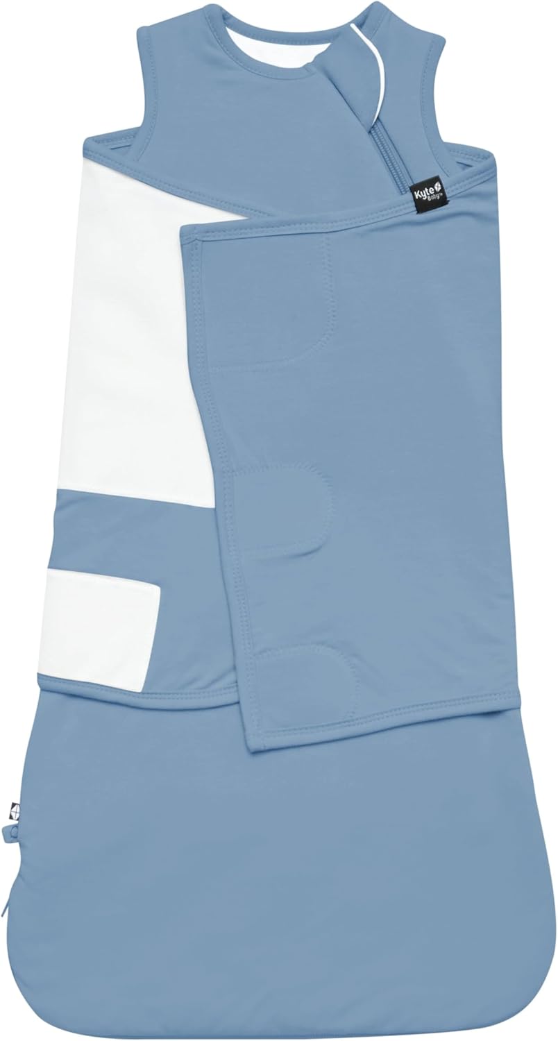 KYTE BABY Unisex Bamboo Sleep Bag Swaddler for Babies 1.0 Tog
