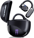 Language Translation Earbuds Black - Real-Time Two-Way Translator