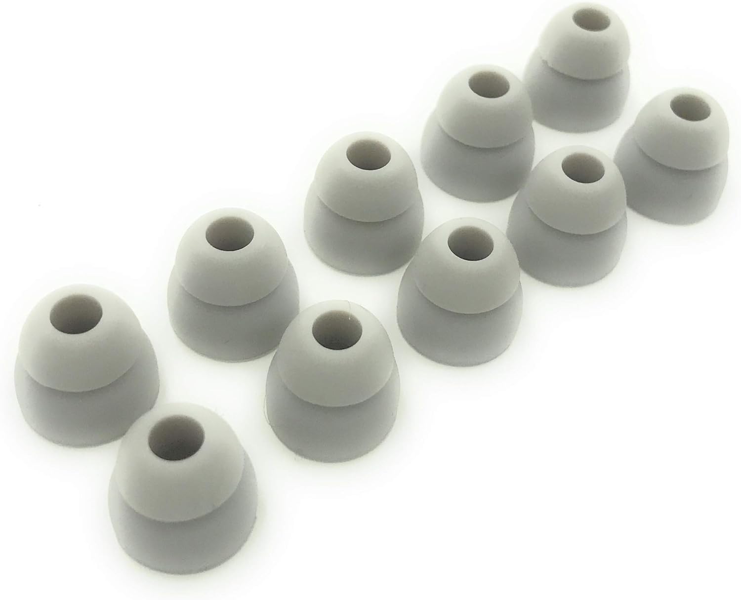 Enhanced Comfort: Double Flange Ear Tips for 5 Headphone Brands