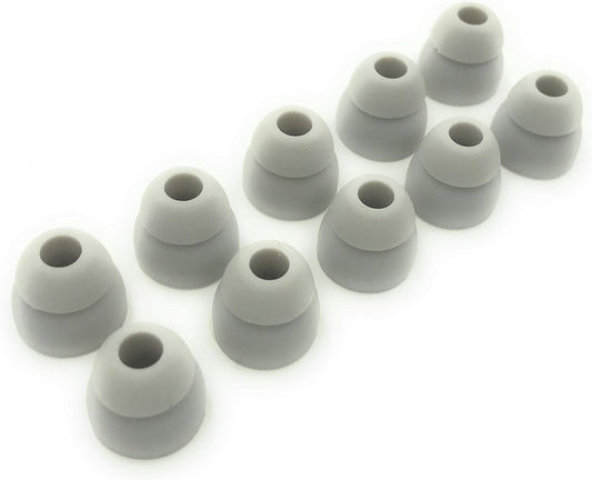 Enhanced Comfort: Double Flange Ear Tips for 5 Headphone Brands