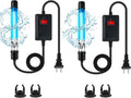2 Pack 7W 8 in Aquarium UV Light for 20-100 Gallon Tanks - Algae