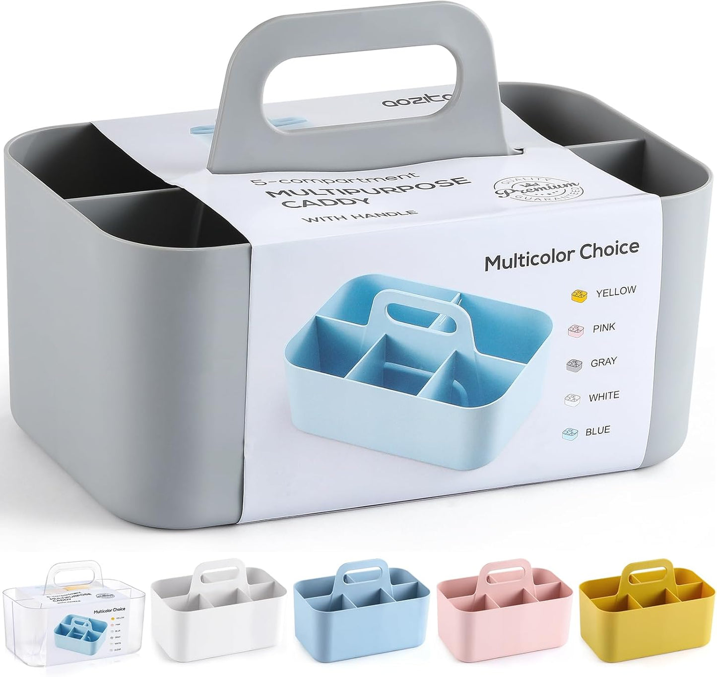 AOZITA Stackable Caddy Organizer - Versatile & Compact Storage Solution