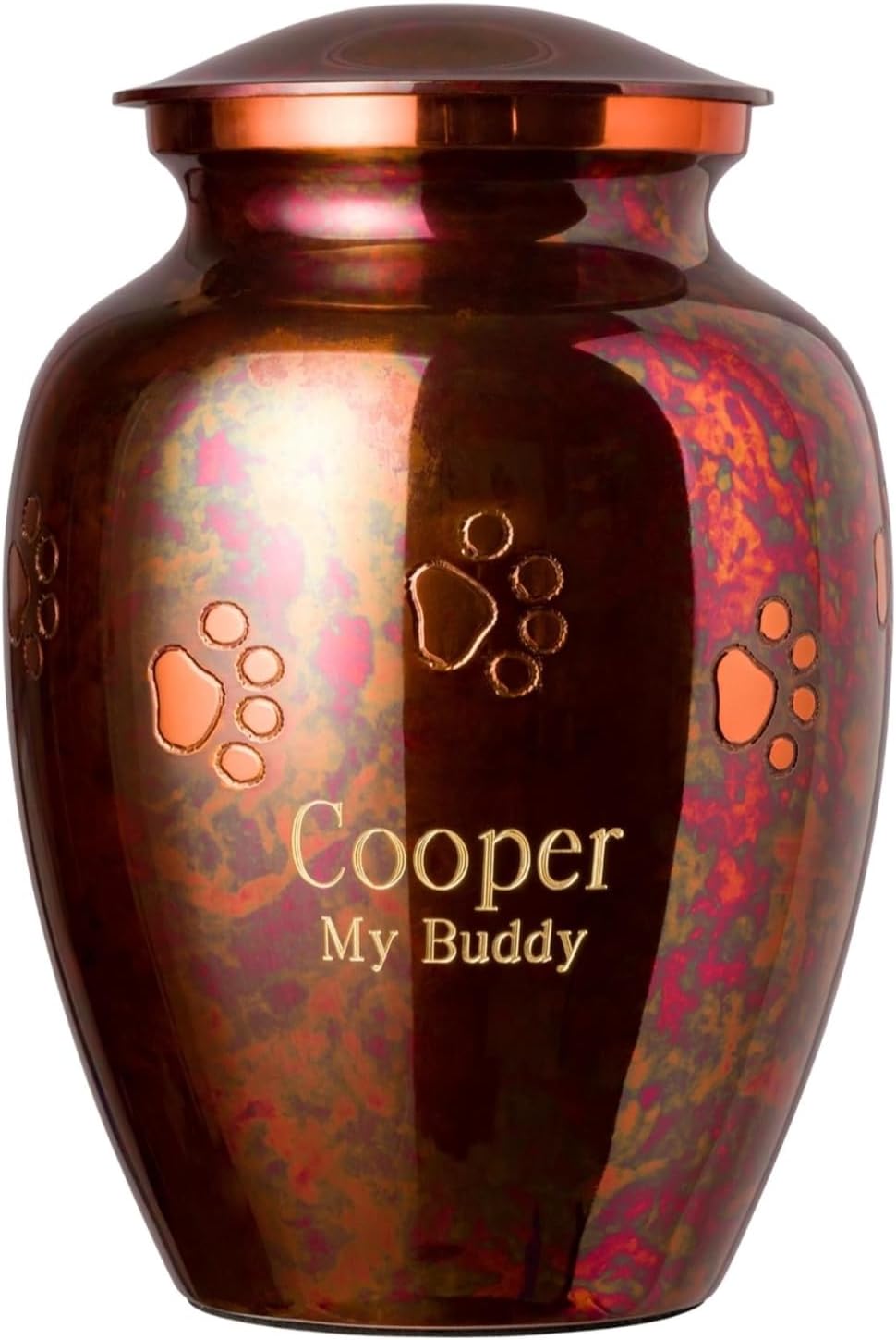 Personalized Pet Urn for Dogs and Cats - Elegant Memorial