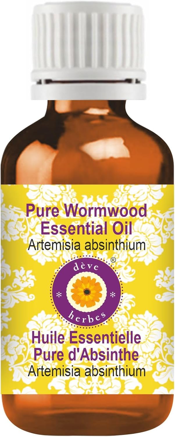 Deve Herbes Pure Wormwood Essential Oil for Skin and Hair Care