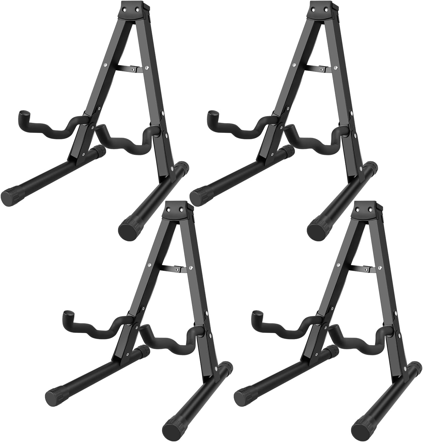 A-Frame Folding Guitar Stand 4 Pack for All Instruments