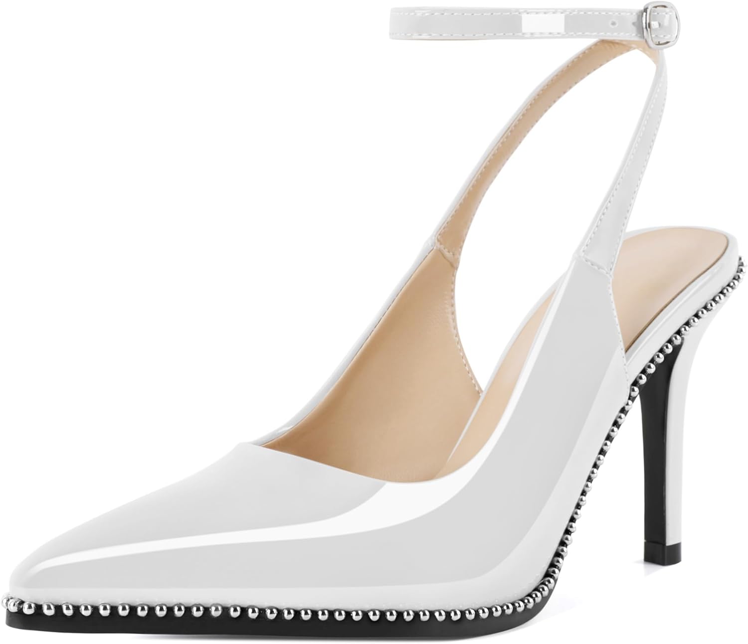 Slingback Heels for Women: Elegant Ankle Strap Stilettos