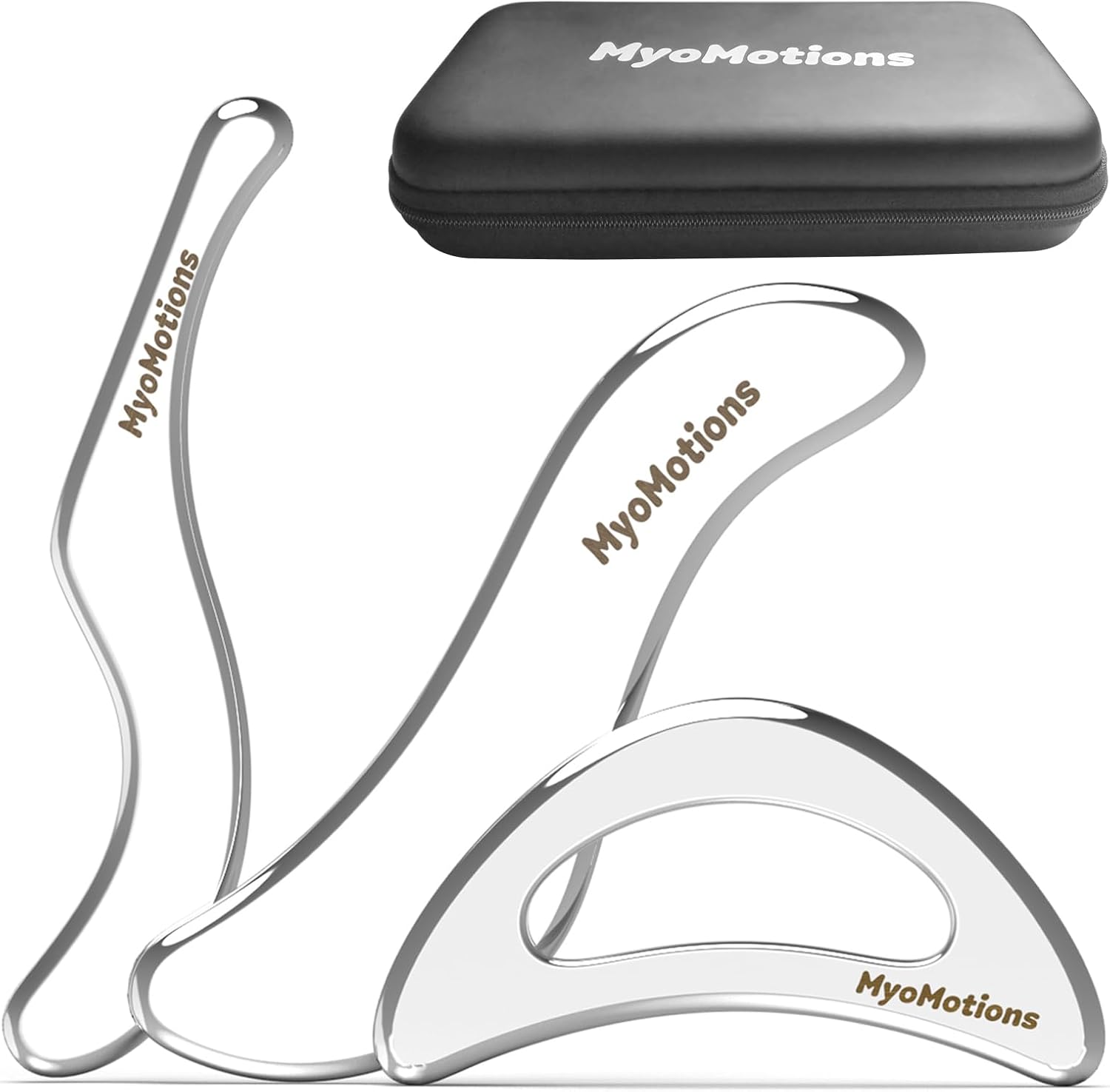3-Piece Muscle Scraper Tool Set for Effective Myofascial Release