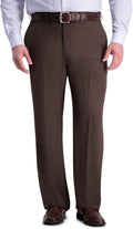 Haggar Men's Premium Comfort Classic Fit Flat Front Dress (Style 8491)
