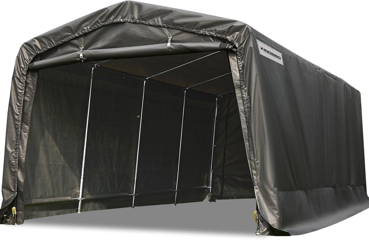 KING BIRD 10ft x 20ft Heavy Duty Anti-Snow Carport for Vehicles