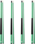 58ft Two-Piece Fiberglass Graphite Pool Cue Stick - 4 Weights