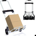 Folding Hand Truck Dolly Cart Portable Foldable Aluminum Luggage Cart