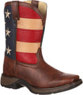 Kid's Patriotic Western Flag Boot - Comfortable Everyday Kids' Cowboy