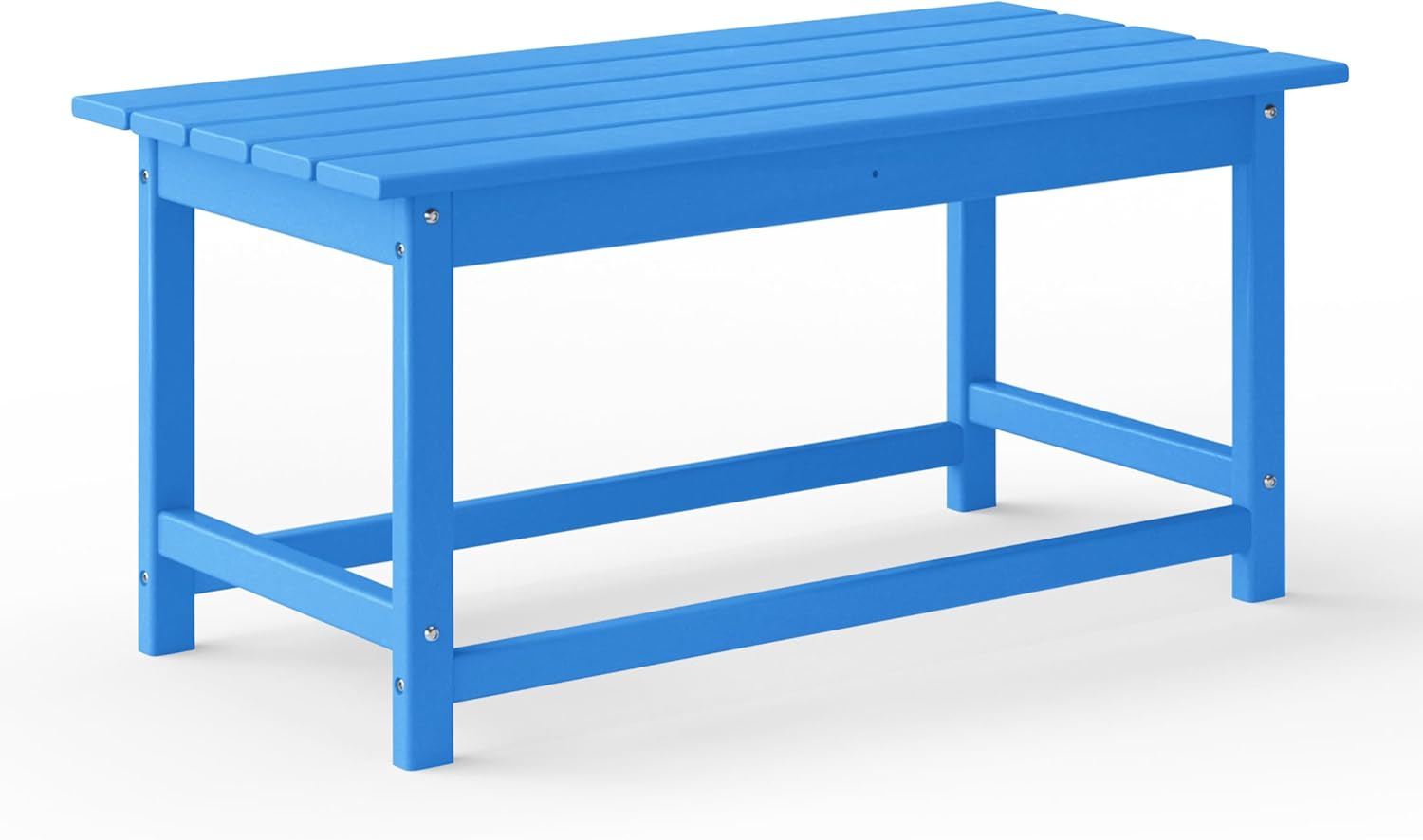 Malibu Outdoor Coffee Table - All Weather Poly Lumber Design